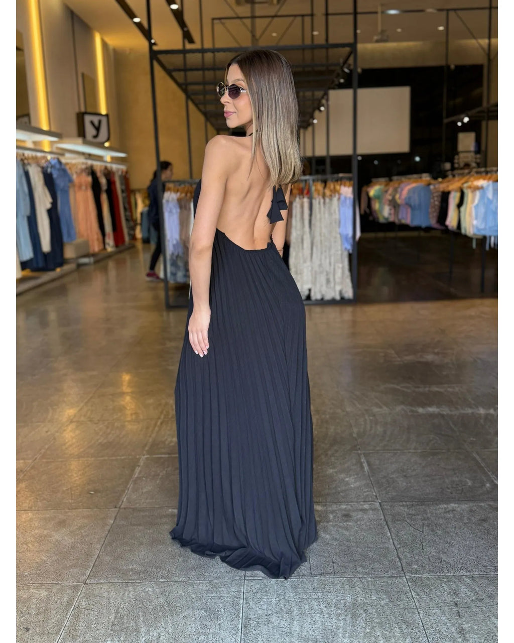 Vestido Plissado Rafa