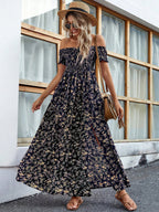 Vestido Longo Ombro a Ombro Lily
