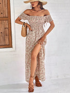 Vestido Longo Ombro a Ombro Lily