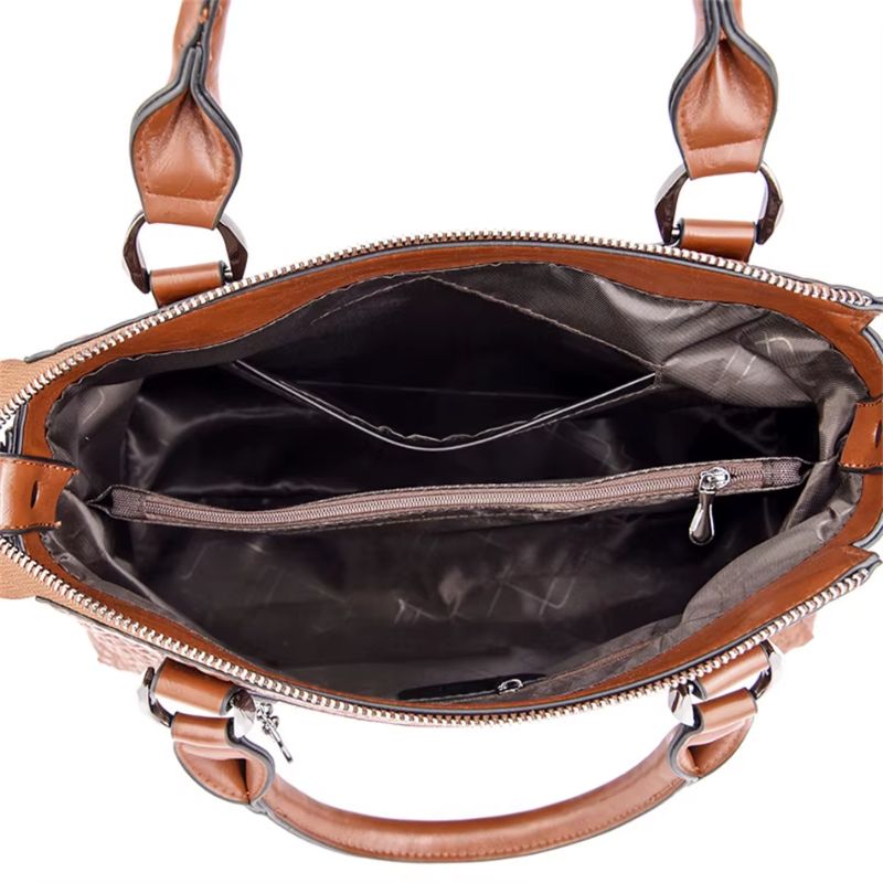 Bolsa Feminina Tiracolo Crocodilo Olívia