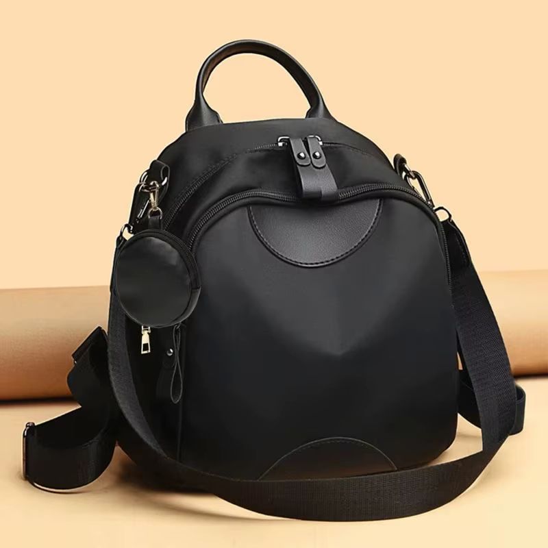 Mochila Feminina Pequena de Nylon Antônia