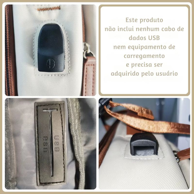 Mochila Mala Nylon Nova Deli