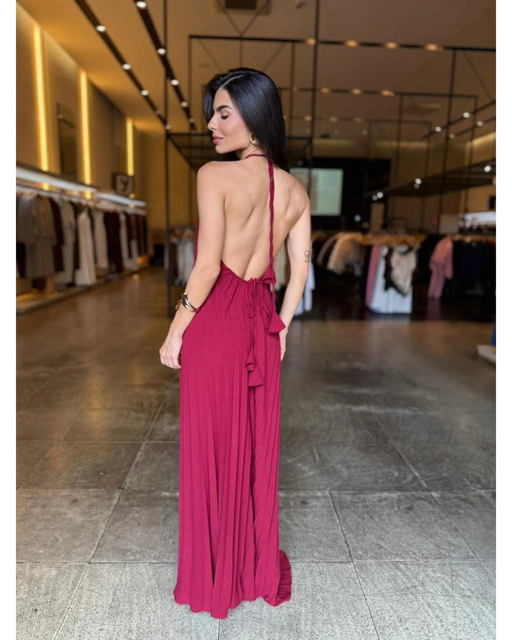 Vestido Plissado Rafa