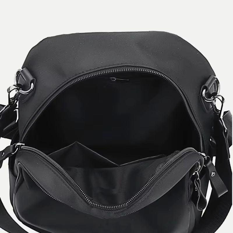 Mochila Feminina Pequena de Nylon Antônia