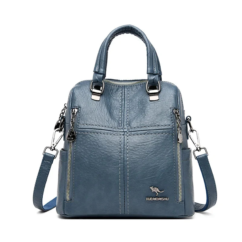 Mochila e Bolsa de Ombro Versátil Feminina Vanessa