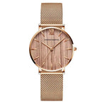 Relógio Feminino Elegante Pulseira Aço Inoxidável Amélie