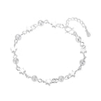 Pulseira Prata Esterlina 925 com Estrelas