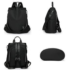 Mochila Feminina de Nylon Stella