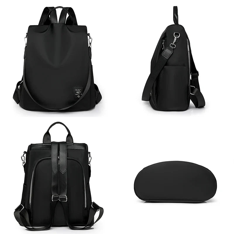 Mochila Feminina de Nylon Stella