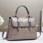 Bolsa Feminina Tiracolo Crocodilo Helena