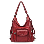 Mochila e Bolsa de Ombro Versátil Feminina Michelle