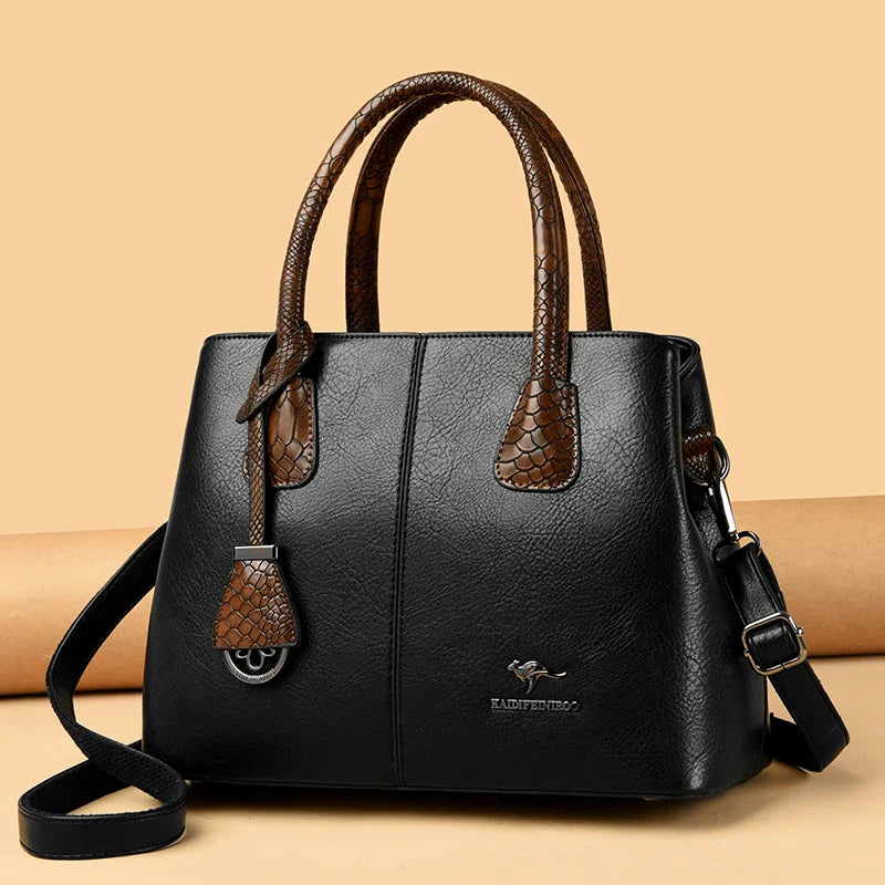 Bolsa Tiracolo Couro Legítimo Sarela Rossano
