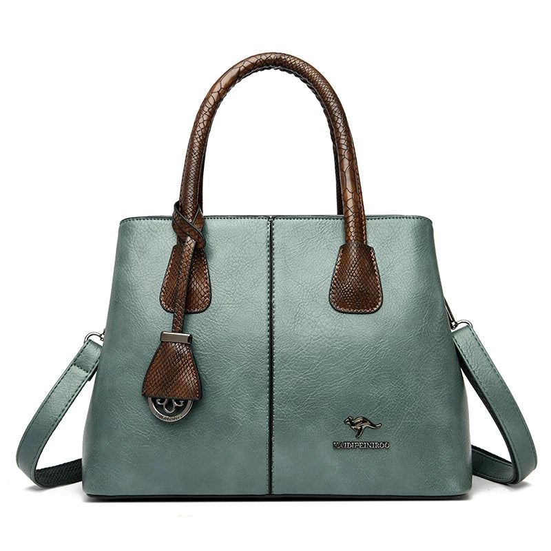 Bolsa Tiracolo Couro Legítimo Sarela Rossano