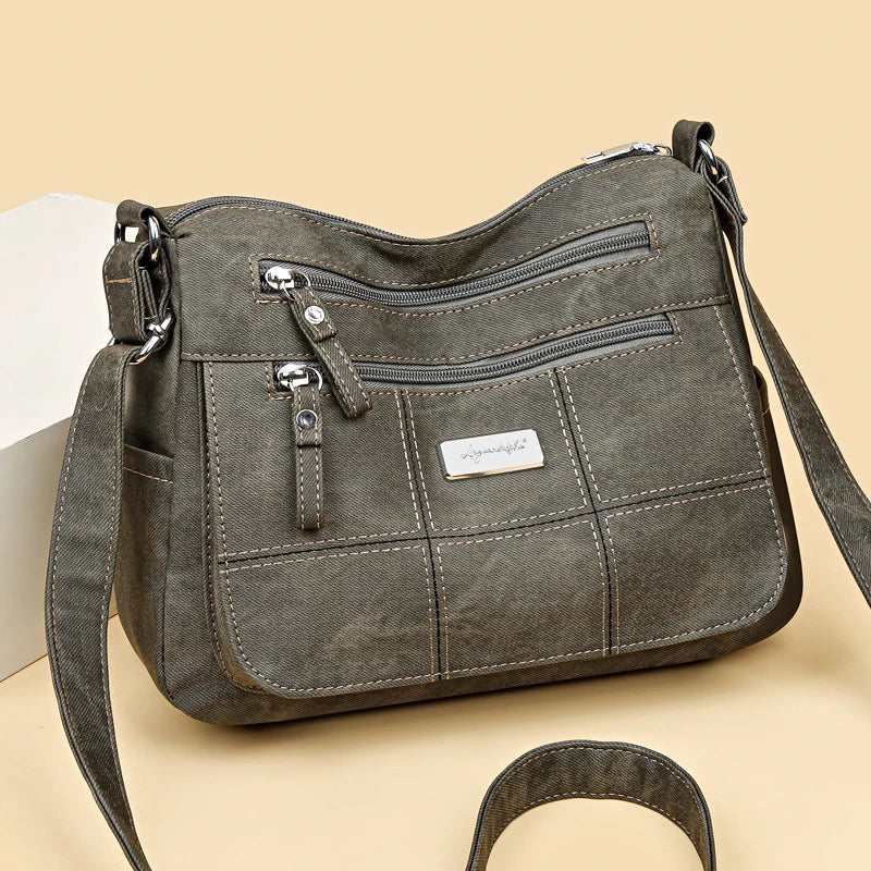 Bolsa Grande Tiracolo Feminina Marbella