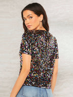 Blusa Noite Brilhante