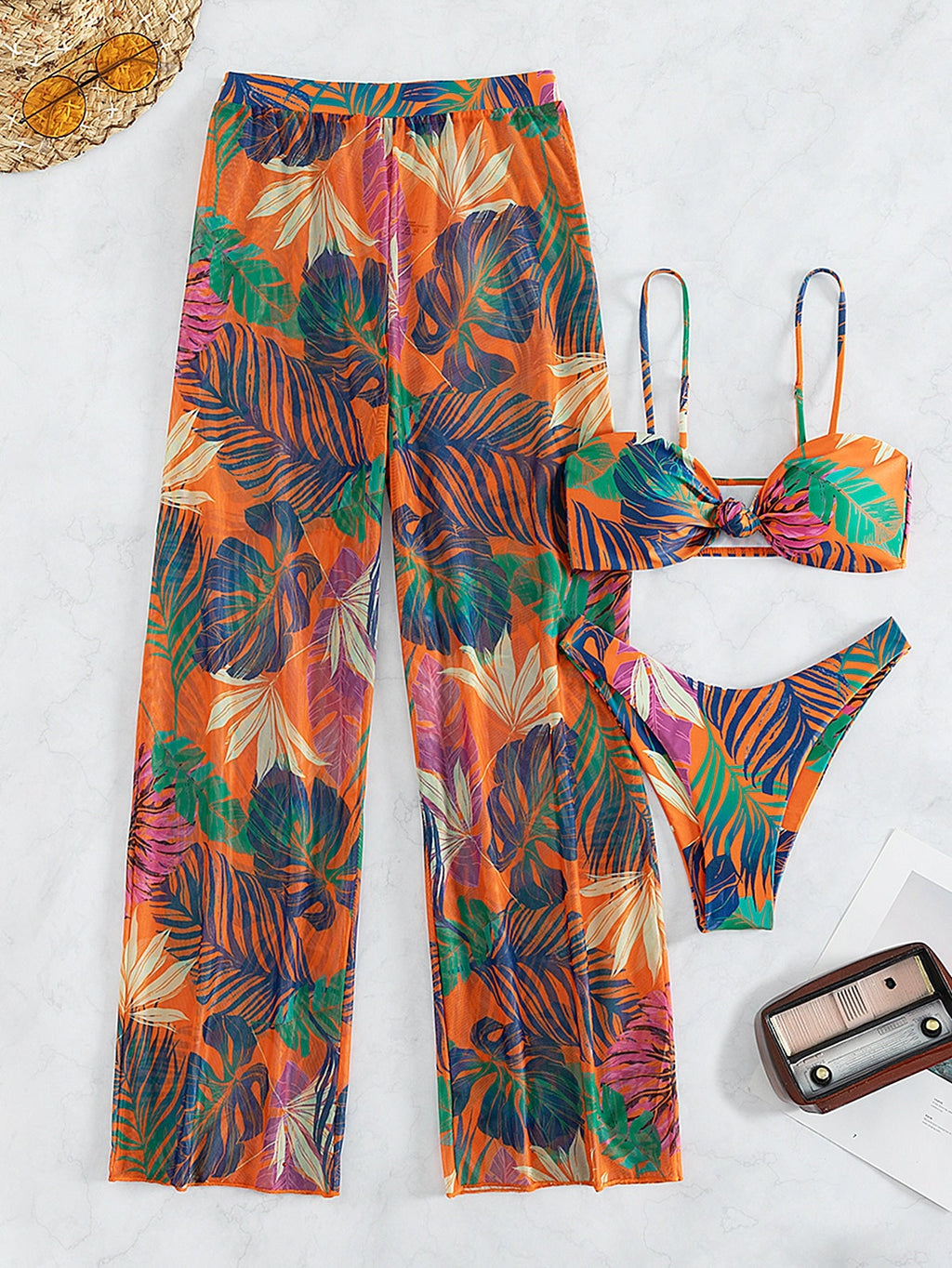 Conjunto de Biquíni 3 Peças Laura