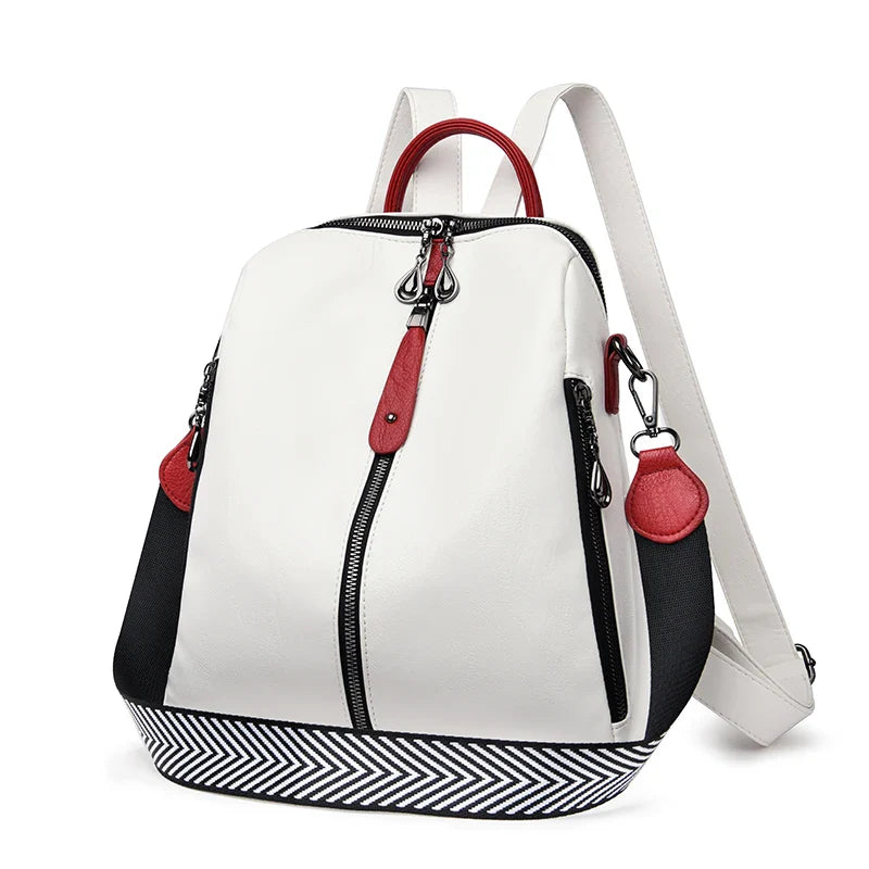 Mochila e Bolsa de Ombro Versátil Feminina Fogazza