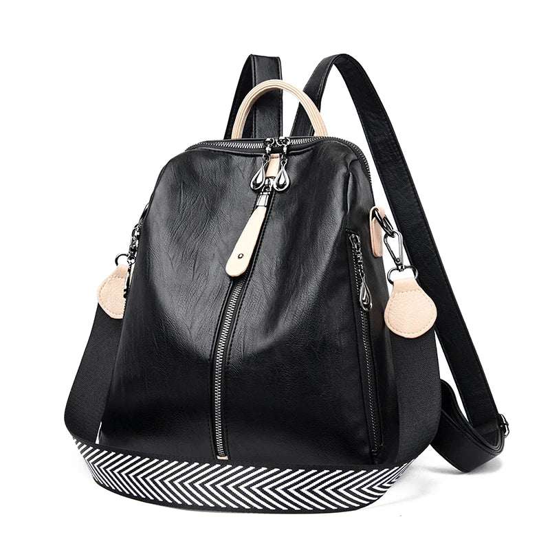 Mochila e Bolsa de Ombro Versátil Feminina Fogazza