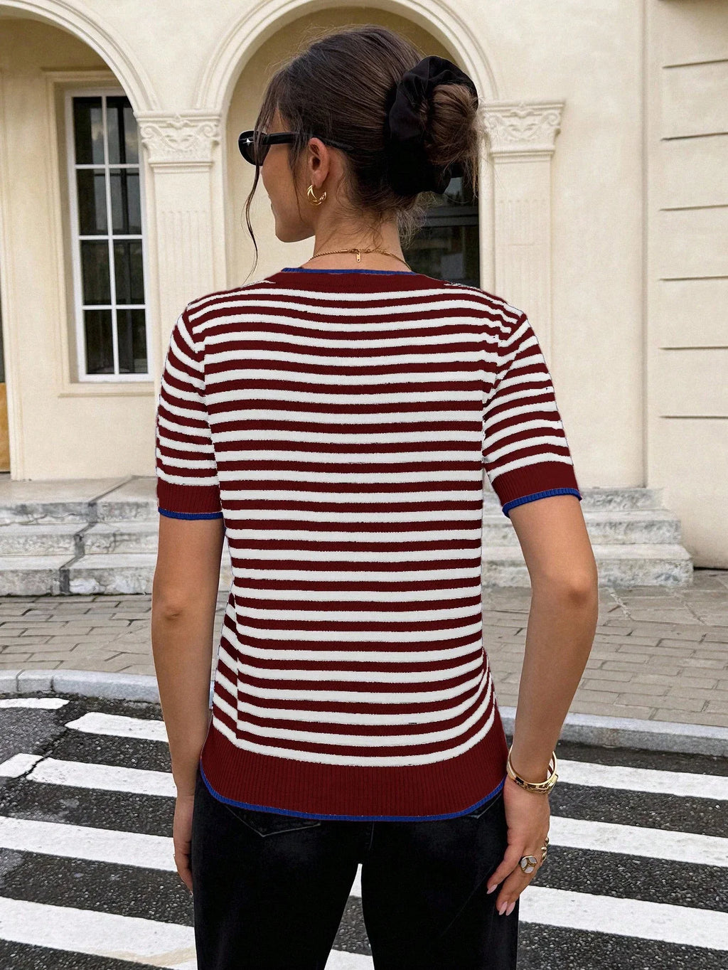 Blusa Ana Listrada