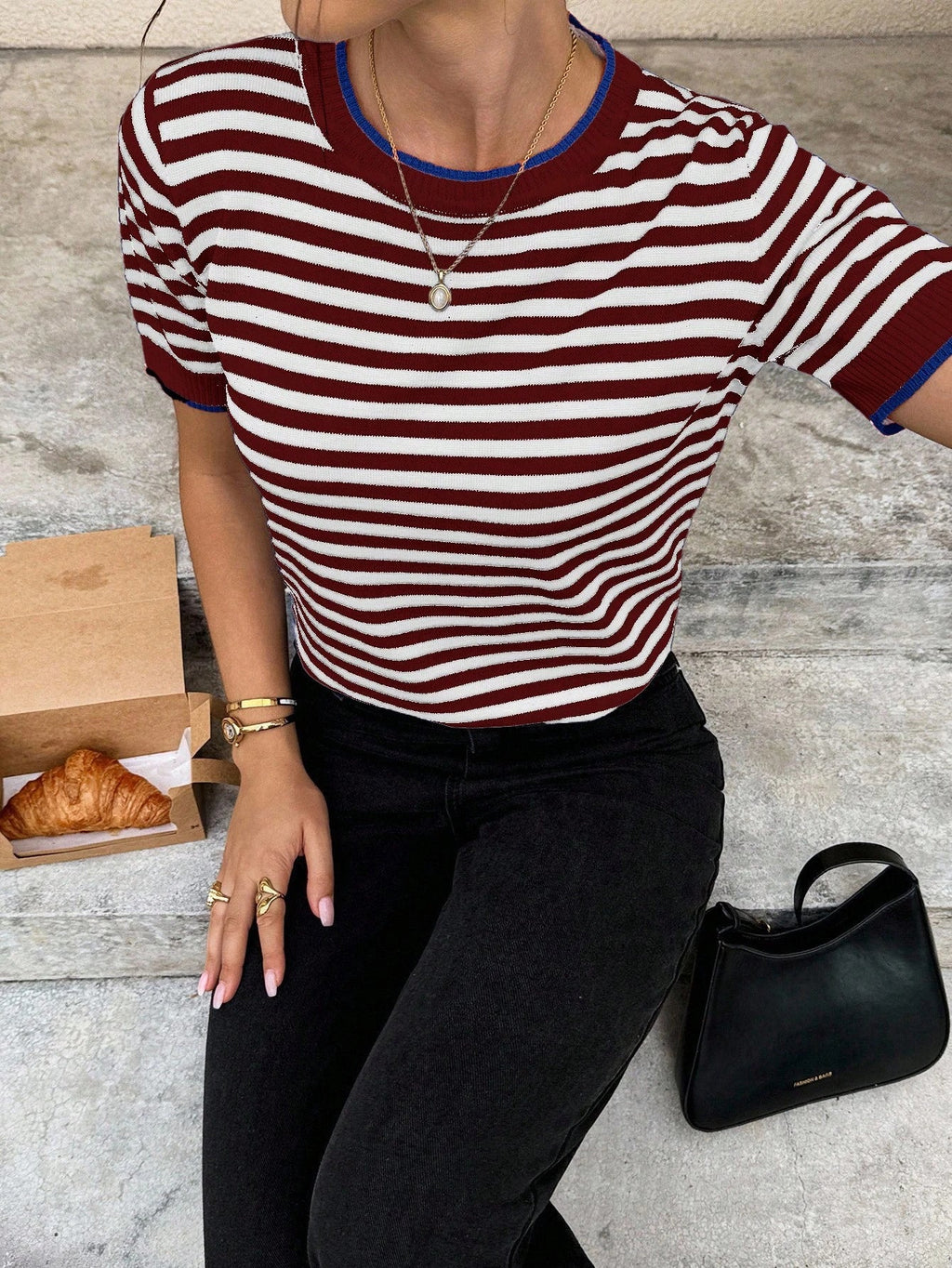 Blusa Ana Listrada
