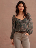 Blusa Floral Maia