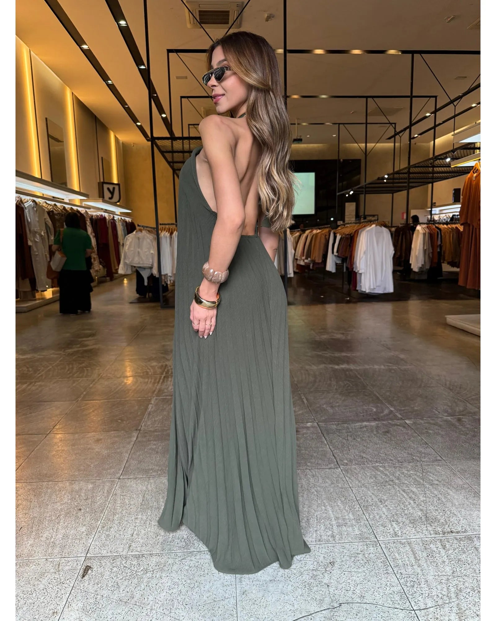 Vestido Plissado Rafa